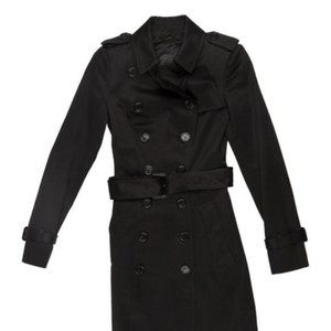 Burberry Prorsum Classic Black Trench - XS (36)